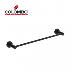 Colombo Design PLUS W4910.NM - Металлический держатель для полотенца 48,5 см (черный матовый)