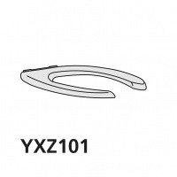 Hatria YXZ101 - Сиденье для унитаза Autonomy (без крышки)