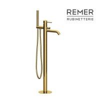 Remer X STYLE X08DO Напольный смеситель для ванны (золото)