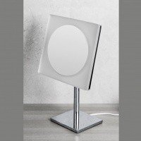 Colombo Design Complementi B9755 Зеркало косметическое с подсветкой - настольное (хром)