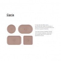 Ceramica CIELO Shui Comfort SHCOLAO60 CP - Раковина накладная на столешницу 60*38 см (Cipria)