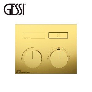 GESSI HI-FI Compact 63002 246 Термостатический смеситель для душа | Gold PVD (золото полированное)