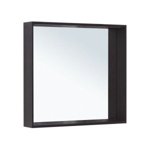 Allen Brau Reality 1.32018.BB Зеркало с подсветкой 800*750 мм (чёрный шлифованный)
