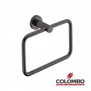 Colombo Design PLUS W4931.GL - Держатель для полотенца, кольцо (графит полированный)