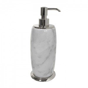 3SC Elegance Marble Carrara EL01DABCSL Дозатор для жидкого мыла настольный
