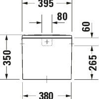 Duravit Bento Starck Box D4600300 Унитаз-компакт | в комплекте с сиденьем и крышкой (белый глянцевый)