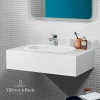 Villeroy & Boch O.novo 41615601 - Врезная раковина для ванной комнаты 56*40 см | монтаж сверху столешницы (Альпийский белый)