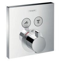 Hansgrohe ShowerSelect 15763000+01800180: термостатический смеситель для ванны и душа