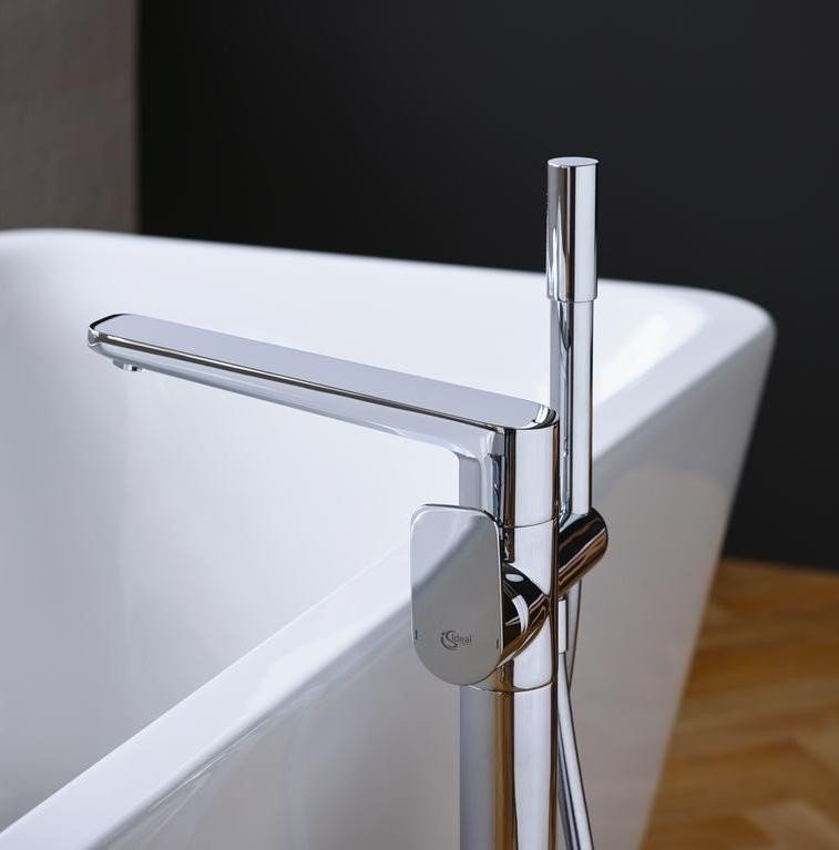 Напольный смеситель ванны A6347AA Ideal Standard Tonic II (хром), в ...