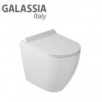 Galassia Dream 7314 - Сиденье с крышкой для унитаза | soft close (цвет: белый глянцевый)