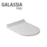 Galassia Dream 7314 - Сиденье с крышкой для унитаза | soft close (цвет: белый глянцевый)