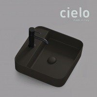 Ceramica CIELO Shui Comfort SHCOLAQF LV - Раковина для ванной комнаты 44*43 см | подвесная - накладная (Lavagna)