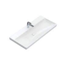 Villeroy Boch Avento 4156A2RW Раковина для ванной на 100 см (цвет белый камень - stone white ceramicplus).