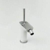 Hansgrohe PuraVida 15270400 - Смеситель для биде (белый - хром)