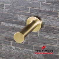 Colombo Design PLUS W4992.OM - Держатель для запасного рулона туалетной бумаги (золото шлифованное)