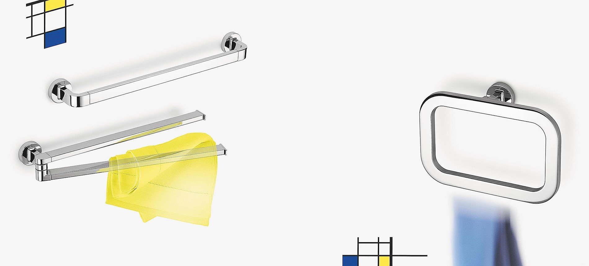 Colombo Design Nordic B5231 - Держатель для полотенца | кольцо (хром)