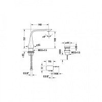 Duravit D.1 D11100007010 Электронный смеситель для раковины (хром)