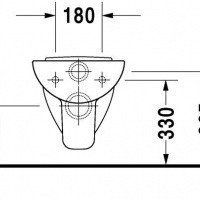 Duravit D-Code 221009 00 002 Унитаз подвесной (белый)
