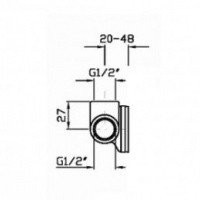 ZUCCHETTI R99499 Внутренний механизм смесителя (хром)