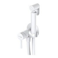 WasserKRAFT A70538 Гигиенический душ - комплект со смесителем (белый матовый)