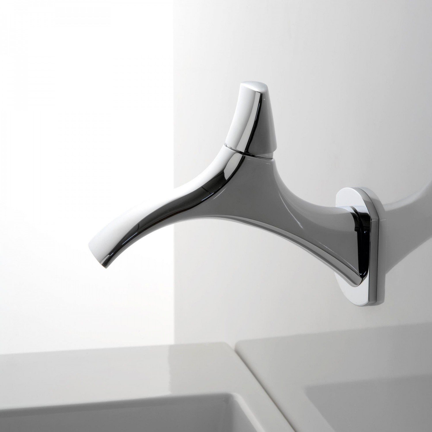 Treemme Hedo 0951CC смеситель для раковины настенный (цвет хром ...