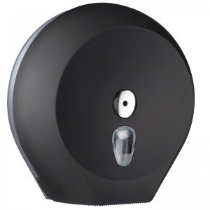 NOFER Black 05011.BK (05011.N) Большой диспенсер для туалетной бумаги в рулонах (черный)