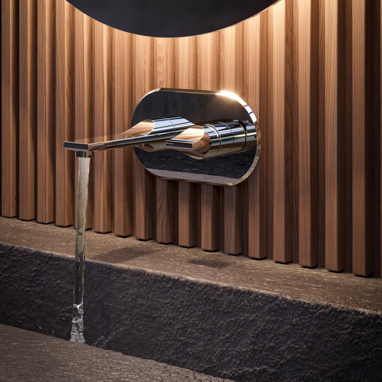 Bossini Apice Z00549.030 Настенный смеситель для раковины - внешняя ...