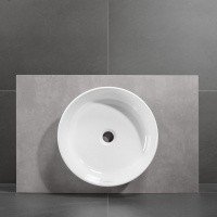 Villeroy Boch Collaro 4A1840RW Раковина накладная для ванной комнаты 400 мм ceramicplus (белый камень).