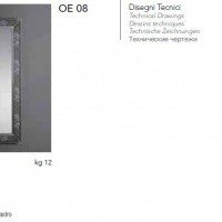 Simas Arcade OE 08 Зеркало с декором 70x90 см