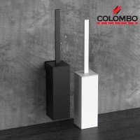 Colombo Design LOOK B1606.BM - Ершик для унитаза | напольный (белый матовый)