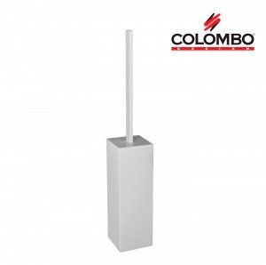 Colombo Design LOOK B1606.BM - Ершик для унитаза | напольный (белый матовый)