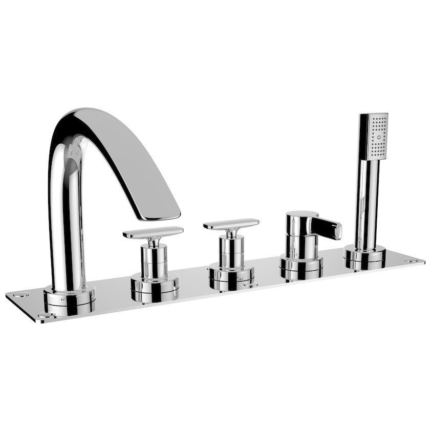 Laufen Curveprime 3.2270.5.004.284.1 Смеситель на борт ванны, в ...