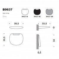 Colombo Design Complementi B9637.BI Складное сидение для душа (белый)