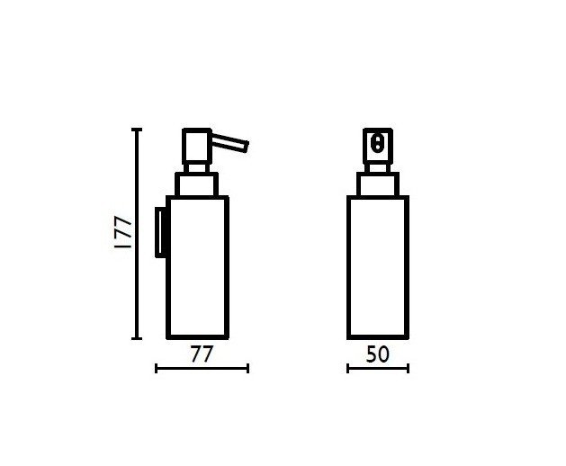 Bagno & Associati Quattro QU12751 Дозатор для жидкого мыла подвесной, в
