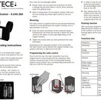 TECE Planus 9240360 Кнопка дистанционного управления механизмом смыва для поручня