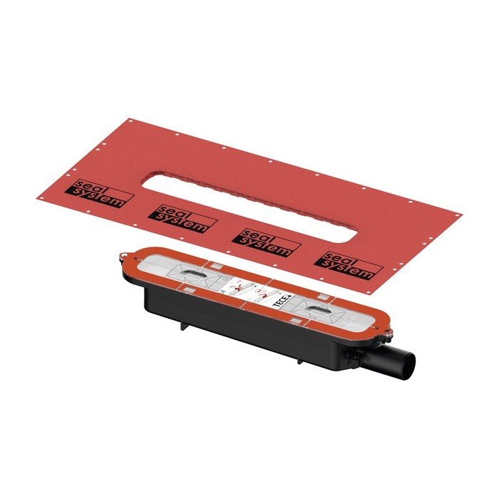 TECE Drainprofile 673001 Сифон низкий с боковым сливом - для душевого ...