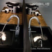 NOBILI Cube CB00518/2CR - Смеситель для раковины (хром)