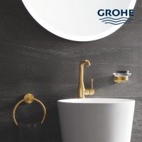 GROHE Essentials 40365GN1 - Держатель для полотенца | кольцо (холодный рассвет - шлифованный)
