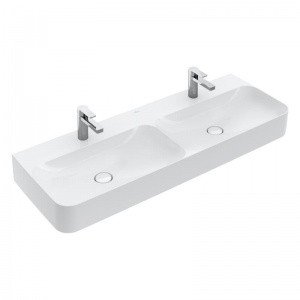 Villeroy Boch Finion 4139D2R1 Раковина двойная для ванной 130 см (alpin white ceramicplus)