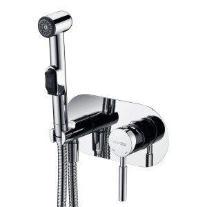 WasserKRAFT Main 4138 Гигиенический душ - комплект со смесителем (хром)