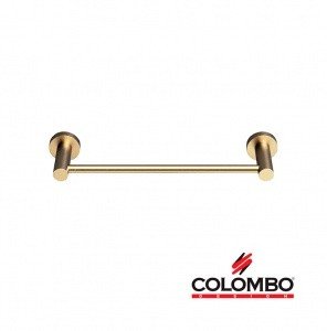 Colombo Design PLUS W4909.OM - Металлический держатель для полотенца 33,5 см (золото шлифованное)
