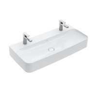Villeroy Boch Finion 41681LR1 Раковина для ванной комнаты 100х47 см (alpin white ceramicplus).