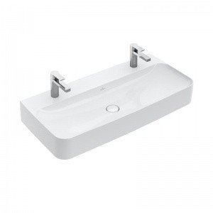 Villeroy Boch Finion 41681LR1 Раковина для ванной комнаты 100х47 см (alpin white ceramicplus)