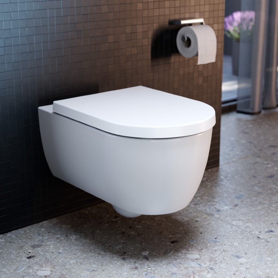 Ideal Standard BLEND CURVE T376001 Сиденье с крышкой для унитаза с ...