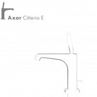 AXOR Citterio E 36100950 - Смеситель для раковины ComfortZone 130 (латунь - шлифованная)