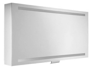 Keuco Edition 300 30202171201 Зеркальный шкаф с подсветкой 125*65 см (алюминий)