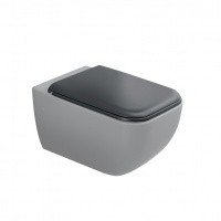 Ceramica CIELO Shui Comfort CPVSHCOTF N - Сиденье с крышкой для унитаза | Quick Release - Soft Close Черный глянцевый