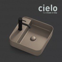 Ceramica CIELO Shui Comfort SHCOLAQF AV - Раковина для ванной комнаты 44*43 см | подвесная - накладная (Avena)