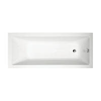Акриловая ванна ALPEN Noemi 160 71707, гарантия 10 лет, прямоугольная форма, объём 183 литров, цвет - euro white (европейский белый)