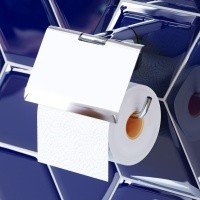 AM.PM X-Joy A84341400 Держатель для туалетной бумаги с крышкой (хром)